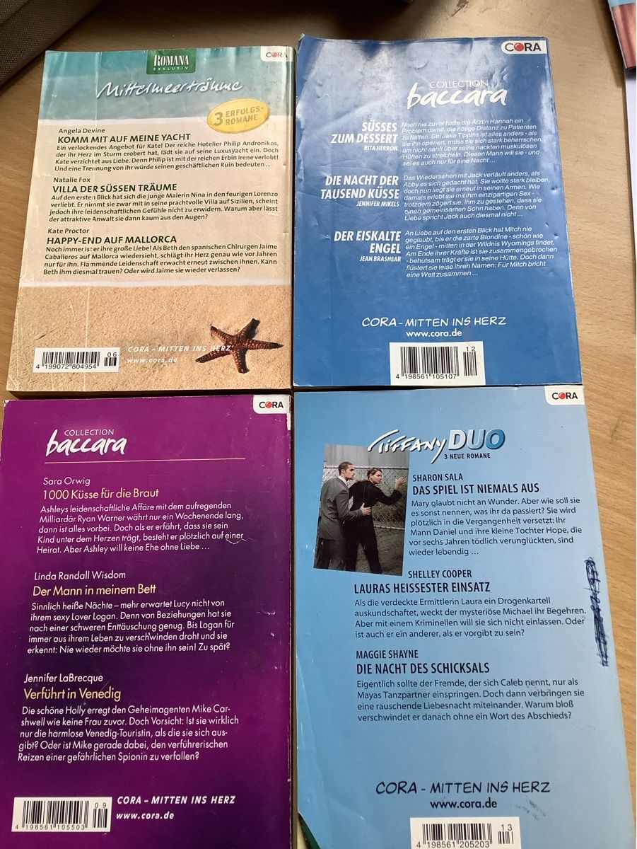 Livres: Liebesromane Cora Baccara Julia #4 – D'occasion à Saas-Balen par kircin 1
