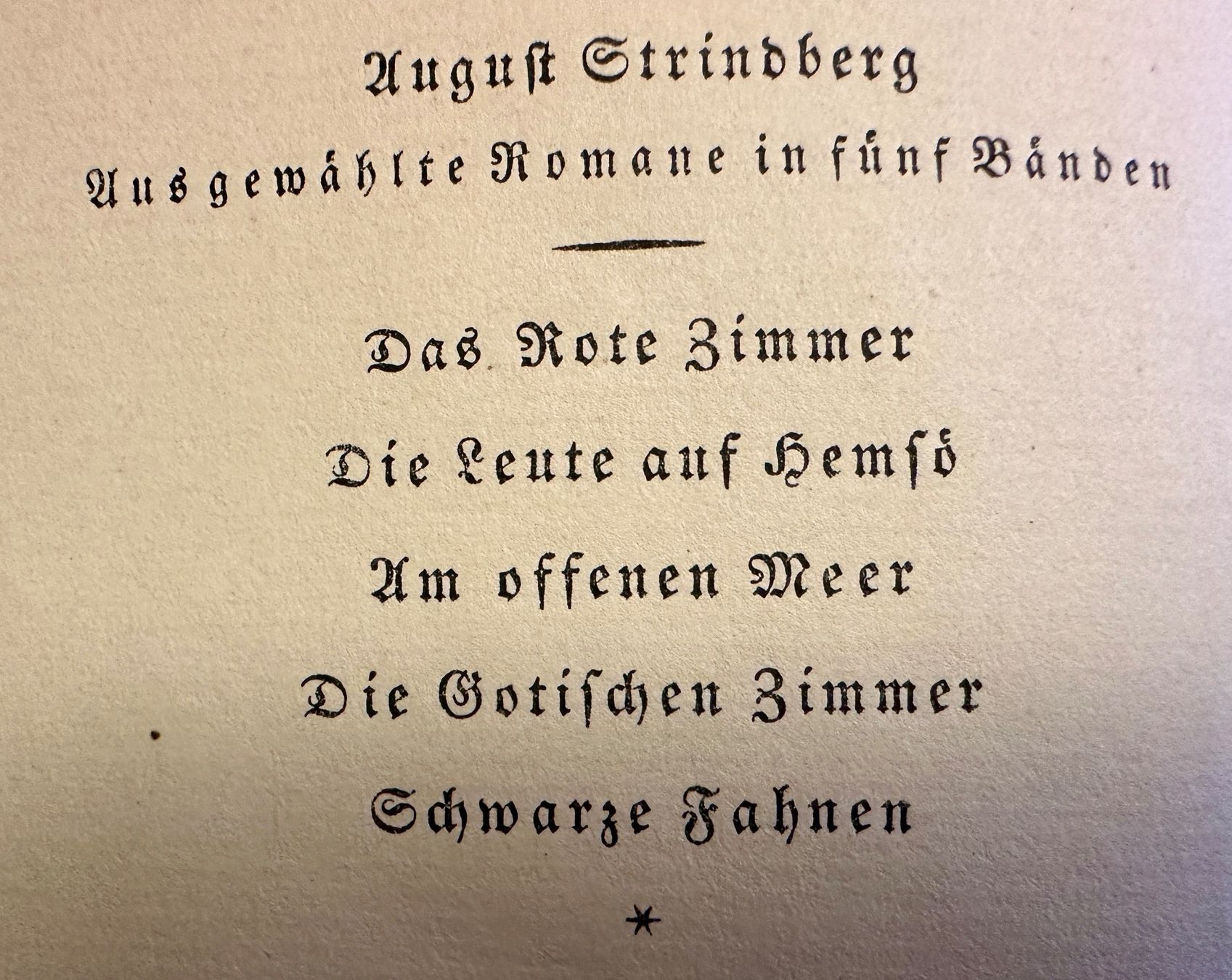 Libri: August Strindberg: 5 Bde. Romane, 7 Bde. Dramen – Usato da Zürich venduto da allp 2