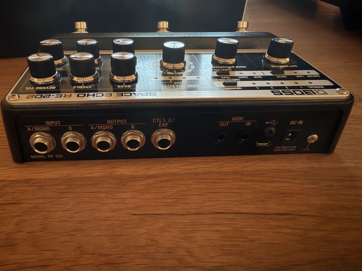 Boss Instruments de musique: Boss Space Echo RE-202 effects pedal - Almost new – D'occasion à Vordemwald par gerard.green 2