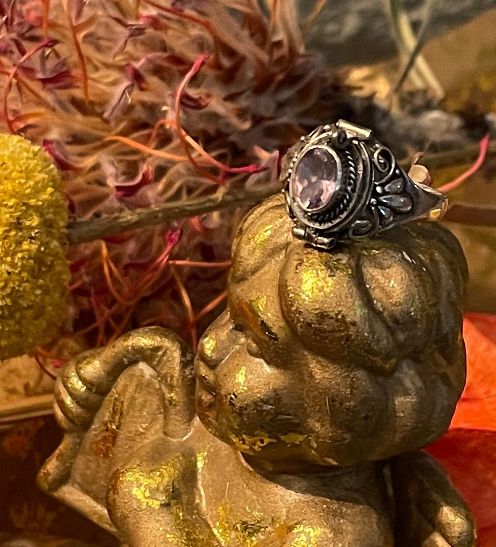 Anelli: Poison Ring  * Silber & Amethyst – Usato da Quinto venduto da Arpe11 7