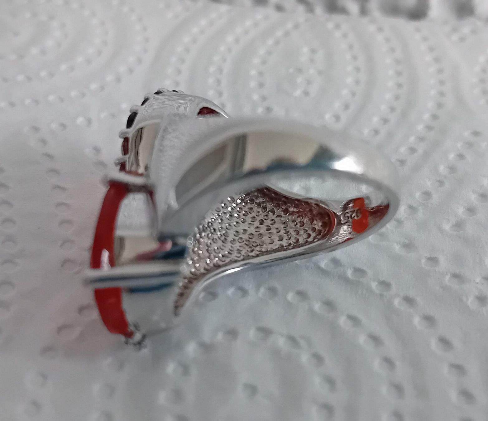Ringe: Ring Silber mit Karneol und Rauchquarz – Gebraucht aus Stans von wer_fd5f 6