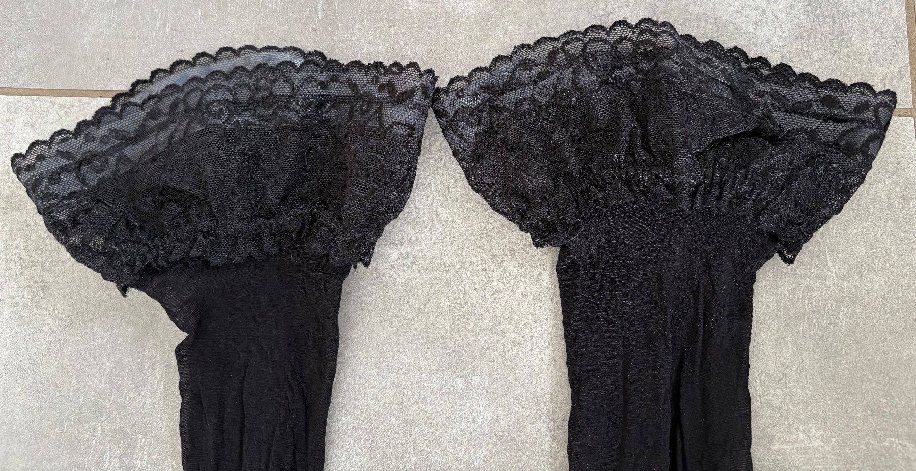 Autres dessous: Halterlose Strümpfe Nylons mit Spitze/Straps Gr.S – D'occasion à Siblingen par Vany_McDougall