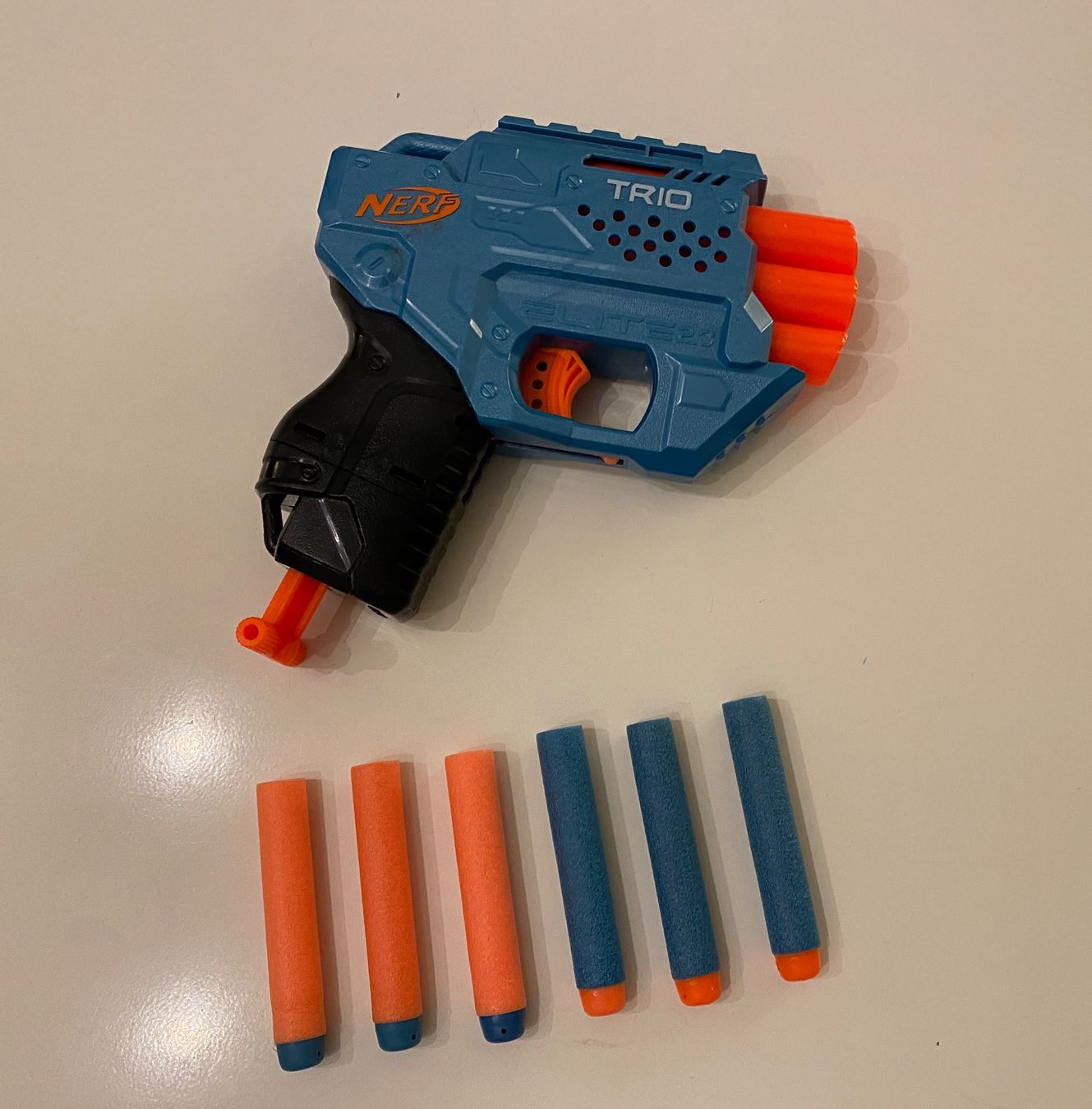 Nerf Giocattoli: Nerf Elite 2.0 Trio - Top Zustand – Usato da Aarau venduto da Ahoffa