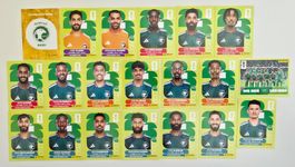 Team Saudi Arabia Komplett! - Panini FIFA WM 2026
