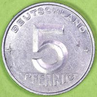 1952 / DEUTSCHLAND / 5 PFENNIG - MÜNZE / SEHR GUT ERHALTEN !