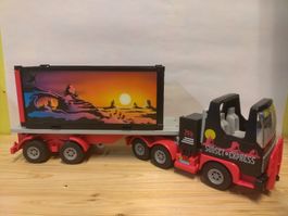 Camion Playmobil Sunset Express 1986 vintage, collector