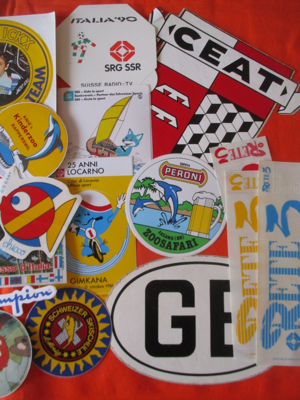Sticker: 25 Abziehbild Aufkleber – Usato da Birsfelden venduto da alles-muss-raus 2