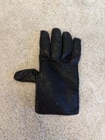 Elegante Gucci Lederhandschuhe, Kaschmirfutter, Schwarz