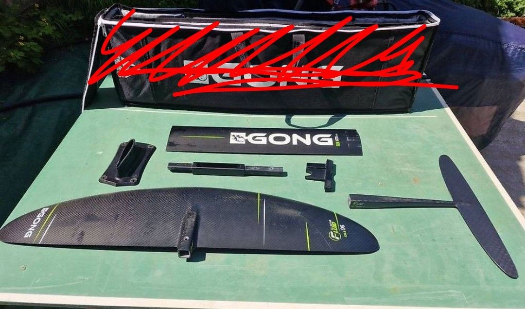 Gong Tavole da surf e di nuoto: Gong Foil Set – Usato da Ebertswil venduto da cre_r7hz 4