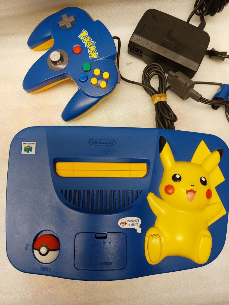 Nintendo Konsolen: Pikachu! Nintendo N64 Console PAL - RARE – Gebraucht aus Pambio Noranco von Pol69 4