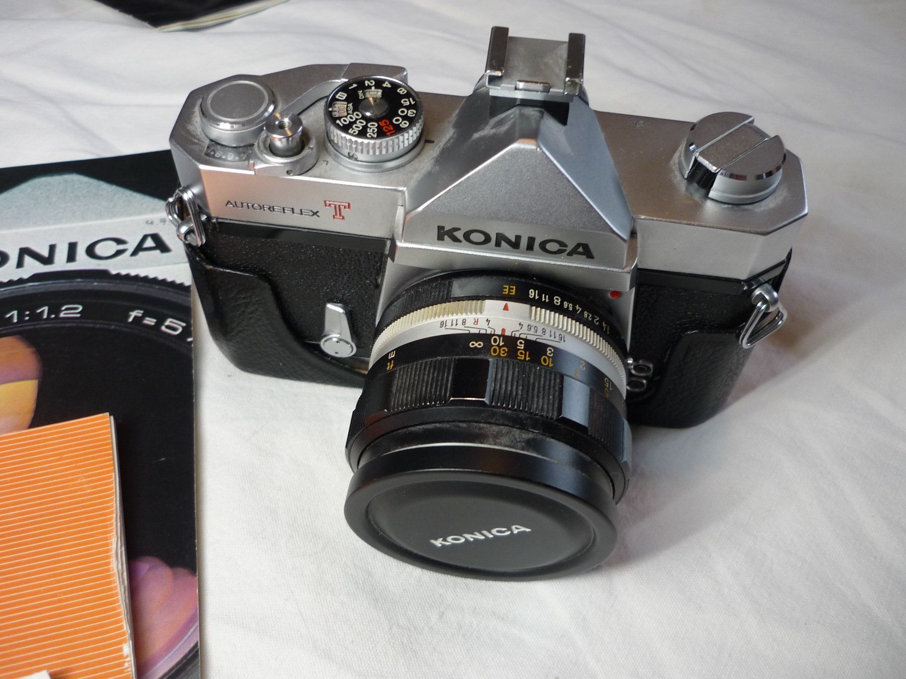 Konica Kamera: Fotokamera - Konica Autoreflex T - Top Kamera – Gebraucht aus Beringen von Flatretriever 1