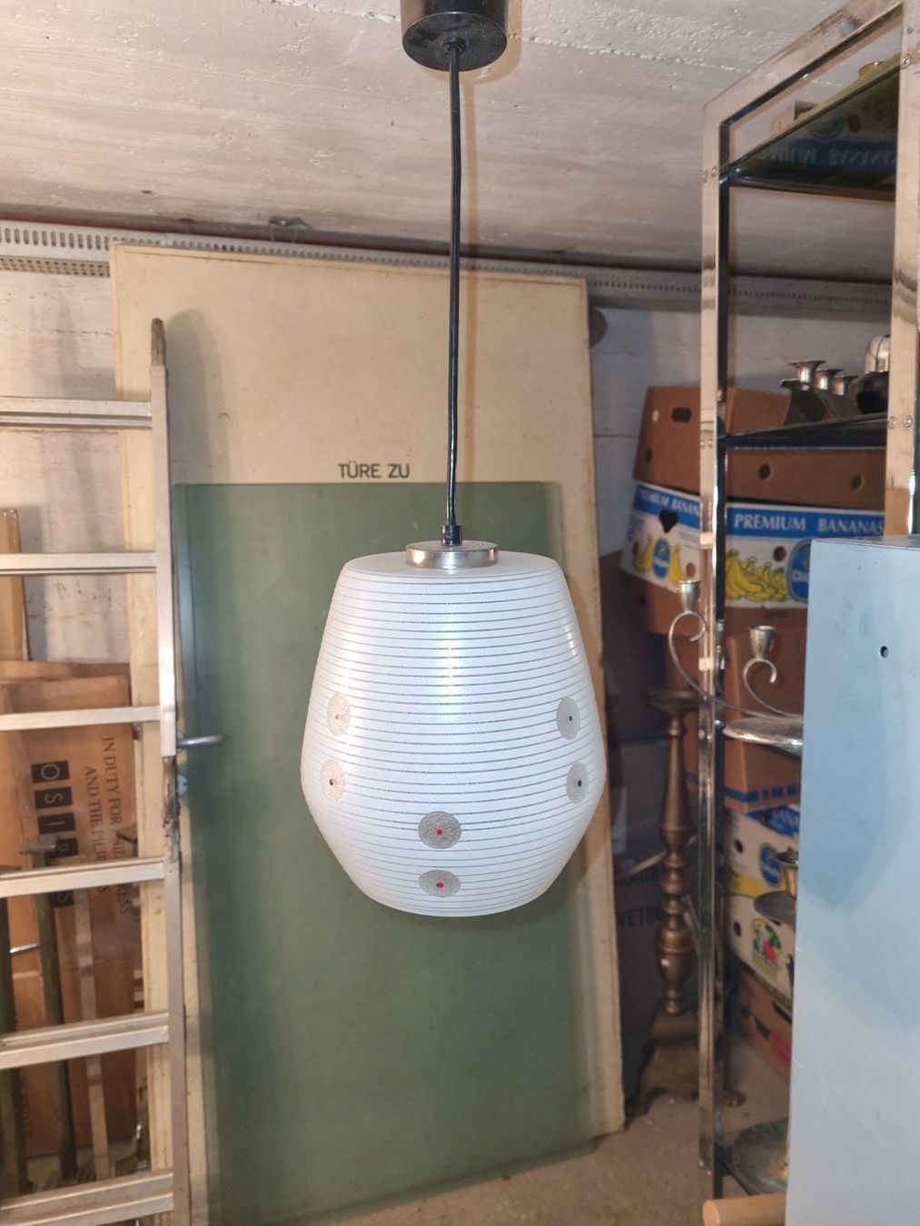 Lampadari & plafoniere: 50er Jahre Pendelleuchte – Usato da Basel venduto da Jcva 1