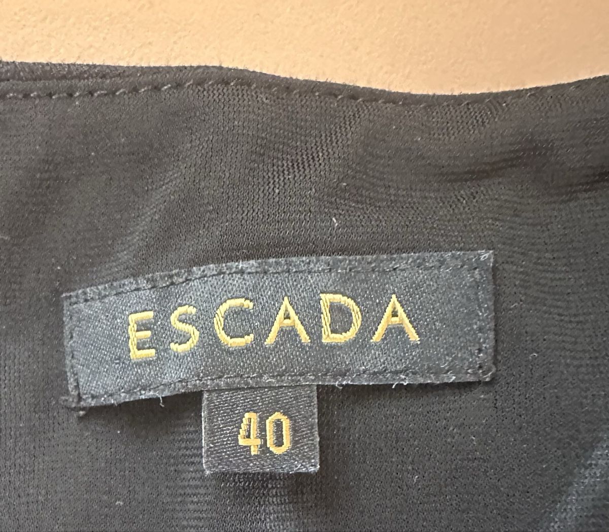 Escada Vestiti: Escada Sommerkleid, schwarz, Grösse 40 – Nuovo (secondo la descrizione) da Oberwil BL venduto da orsay 3