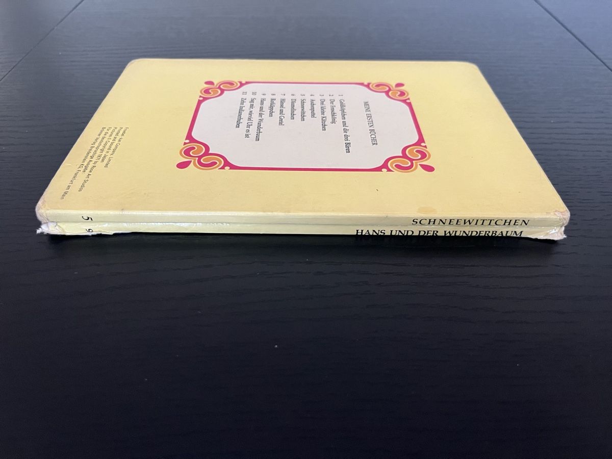 Libri: 2x Bronner Kinderbücher: Schneewittchen + Hans Wunderbaum – Usato da Basel venduto da Nath- 2