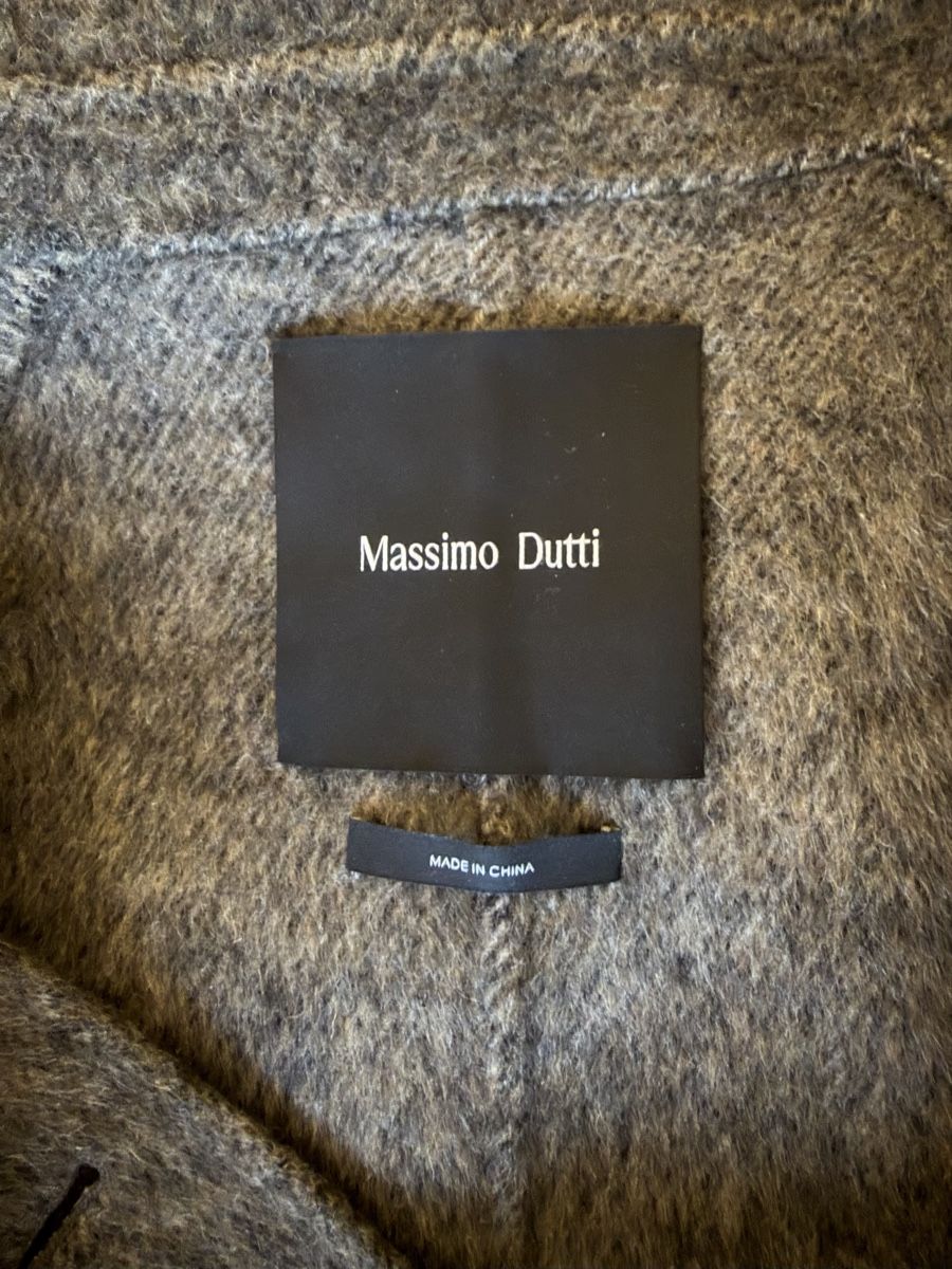 Massimo Dutti Mäntel: Massimo Dutti Short Coat, 75% Wool, Grey/ Brown, Size S – Neu (gemäss Beschreibung) aus Zürich von eri_88gt 2