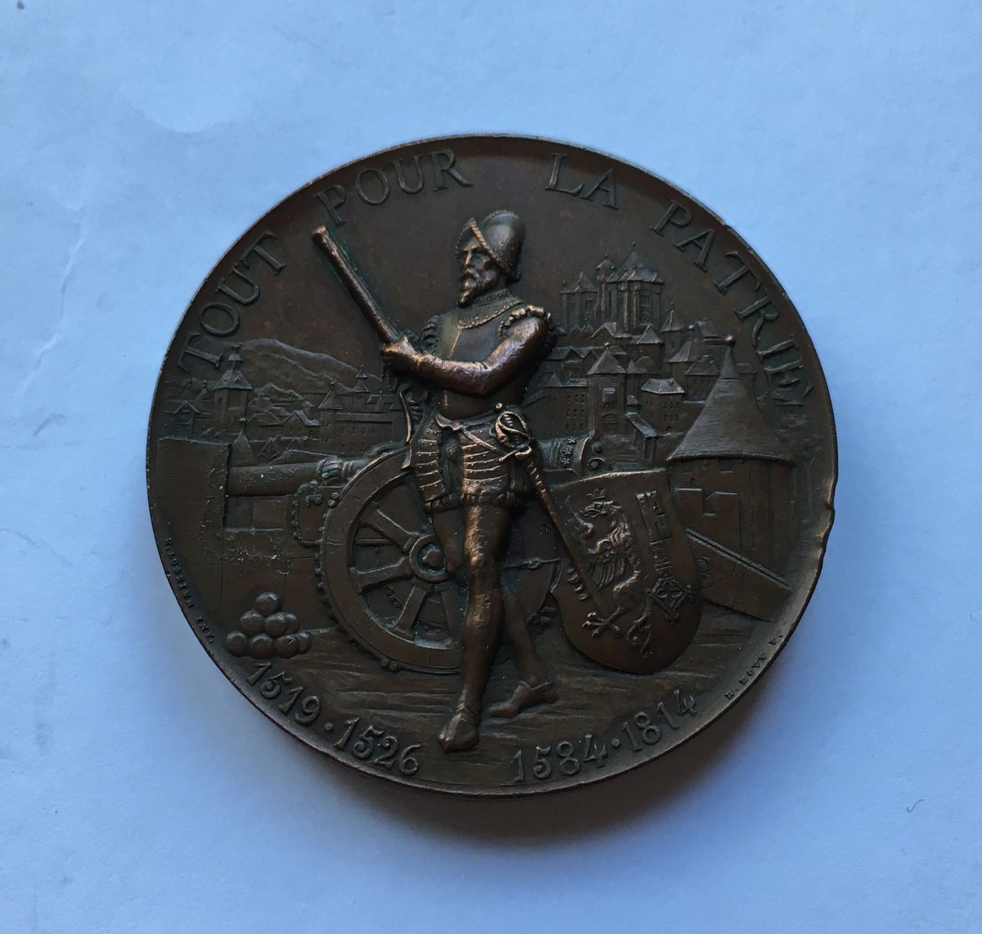 Medaglie: 1887 Schützenmedaille Genève – Usato da Kirchberg SG venduto da Helveticus00