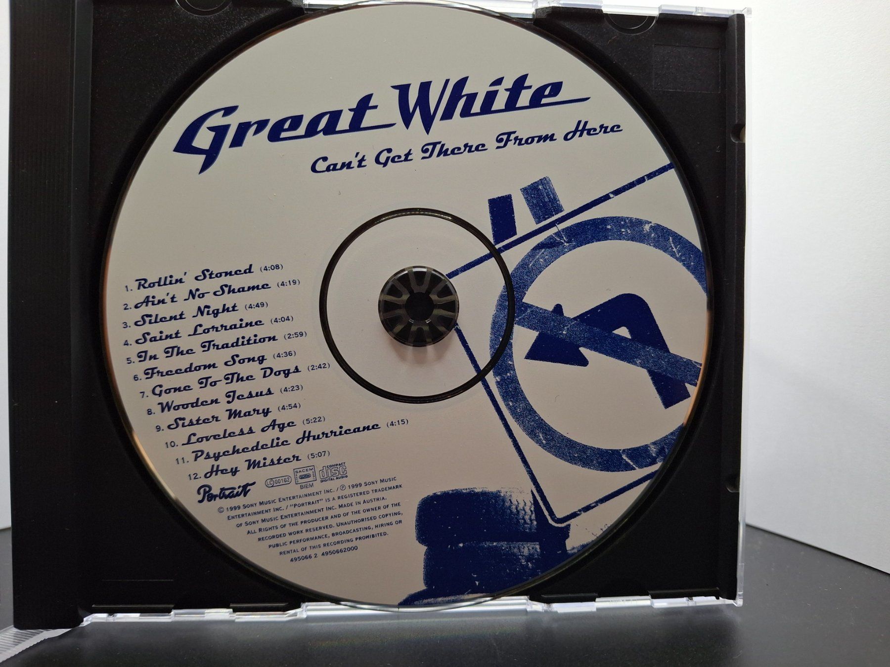CD: Great White – Can't Get There From Here – Usato da St.Gallen venduto da jalamusic 2