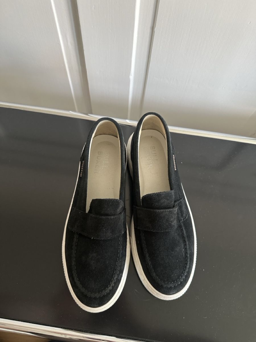 Scarpe da donna: Schwarze Wildleder Halbschuhe Gr. 38 – Usato da Zürich venduto da smeiteli 3