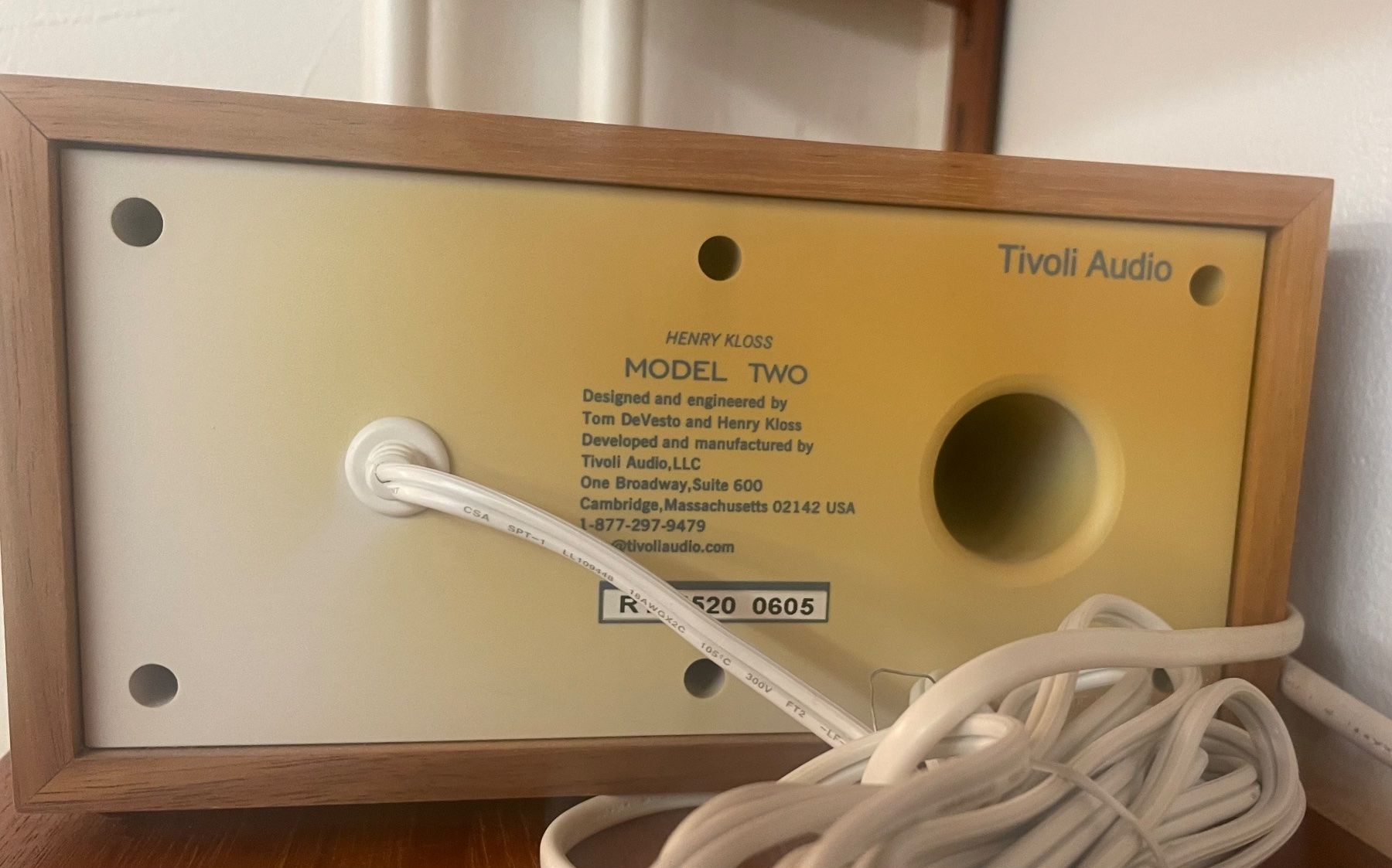Radios: Audio Tivoli Henry Kloss Model Two – D'occasion à Ottenbach par mar_ry57 3