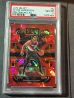 Scoot Henderson PSA 10 Select Red Cracked Ice Rookie Card RC