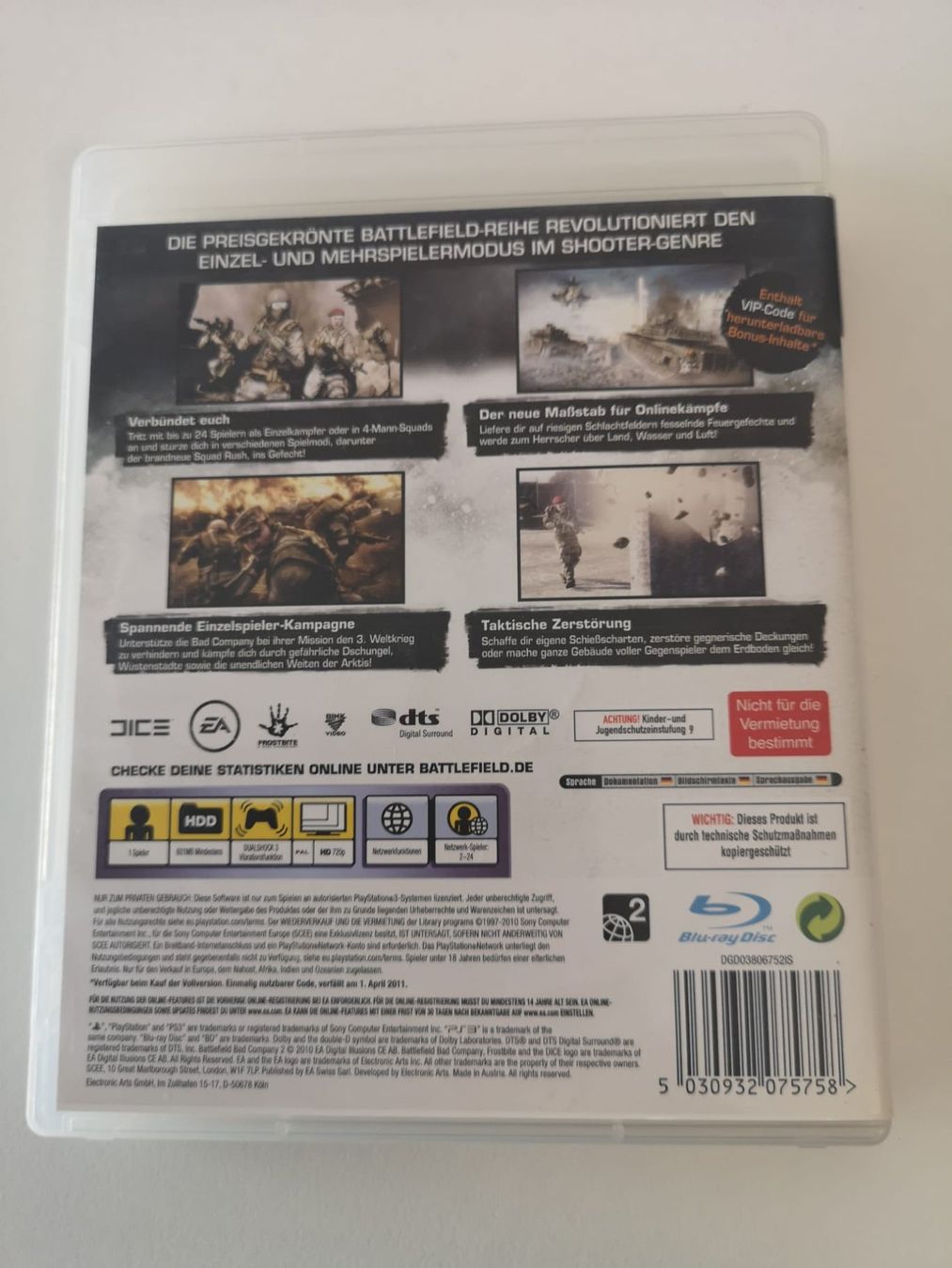Giochi: Battlefield Bad Company 2 (PS3) – Usato da Herisau venduto da Seyashop1 2
