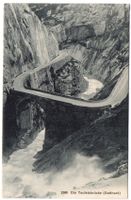 SCHÖLLENEN Die Teufelsbrücke (Gotthard)