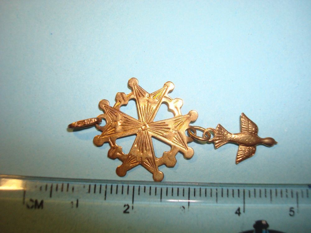 Anhänger Hugenottenkreuz 18 Karat Gold Kaufen auf Ricardo