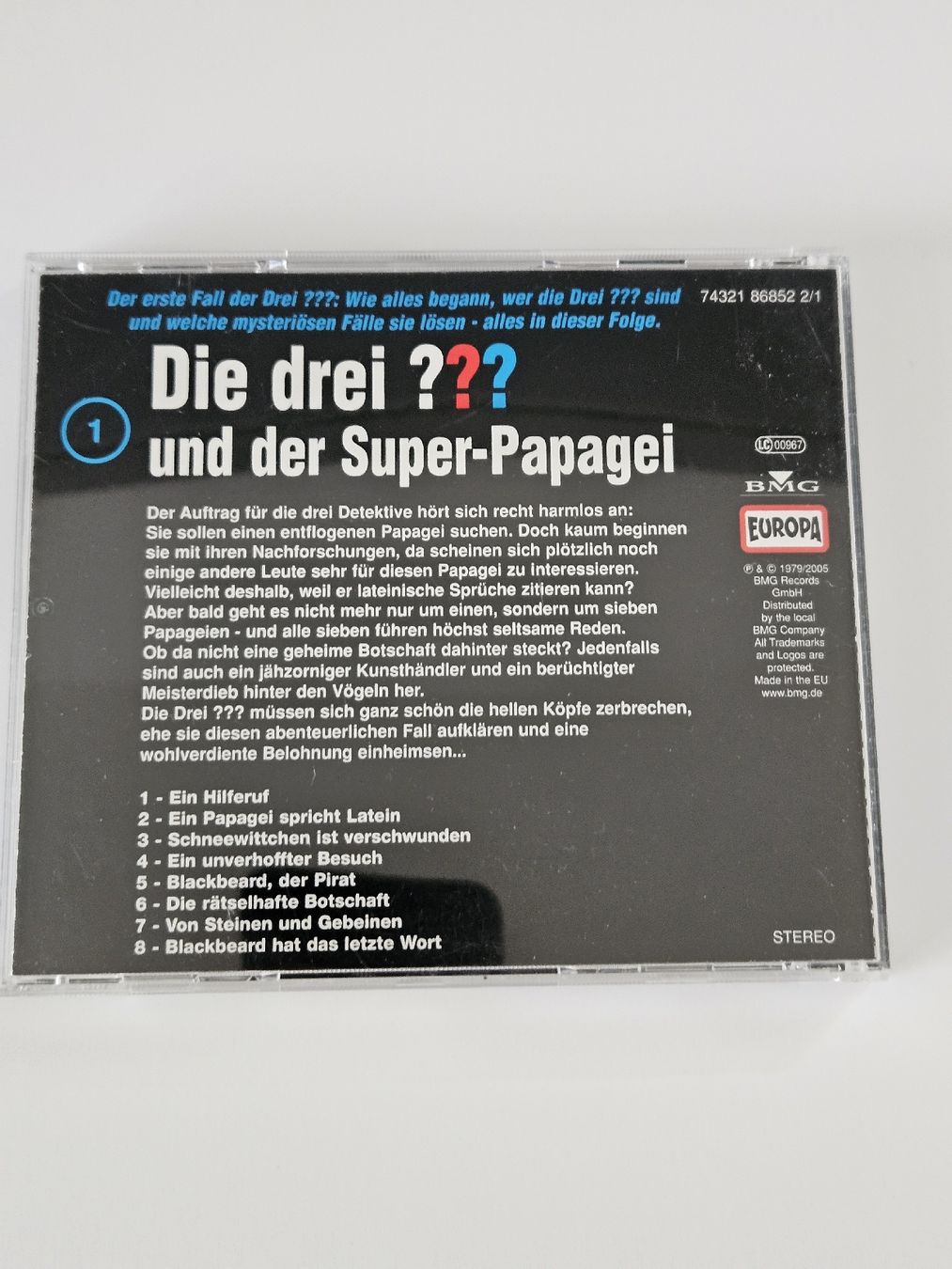 CD: Die drei Fragezeichen und der Super-Papagei - CD Nr. 1 – Usato da Oberdorf BL venduto da BaldenEagle 3
