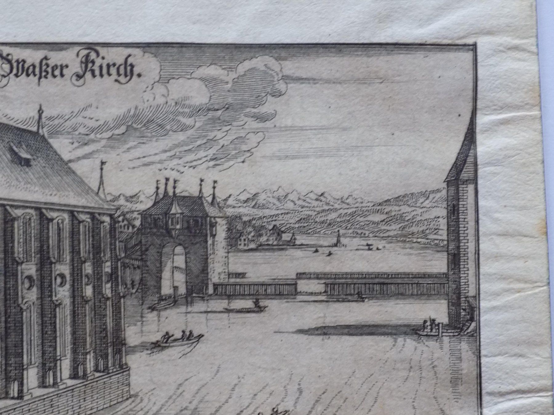 Incisioni: Zürich Wasserkirche – Usato da Risch venduto da Rischli15 3