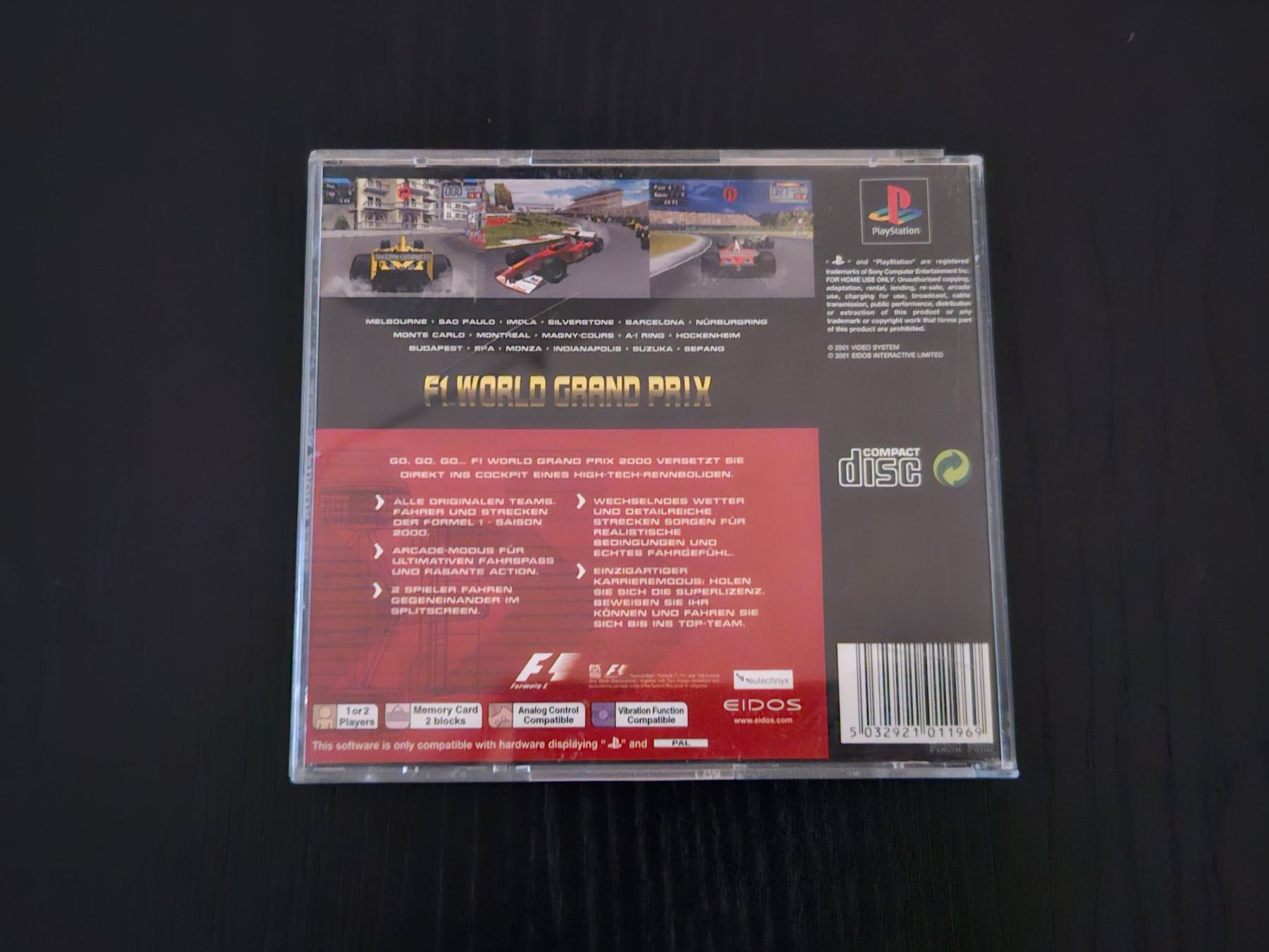 Sony Giochi: F1 World Grand Prix (PS1) – Usato da Zürich venduto da sodamnme 2