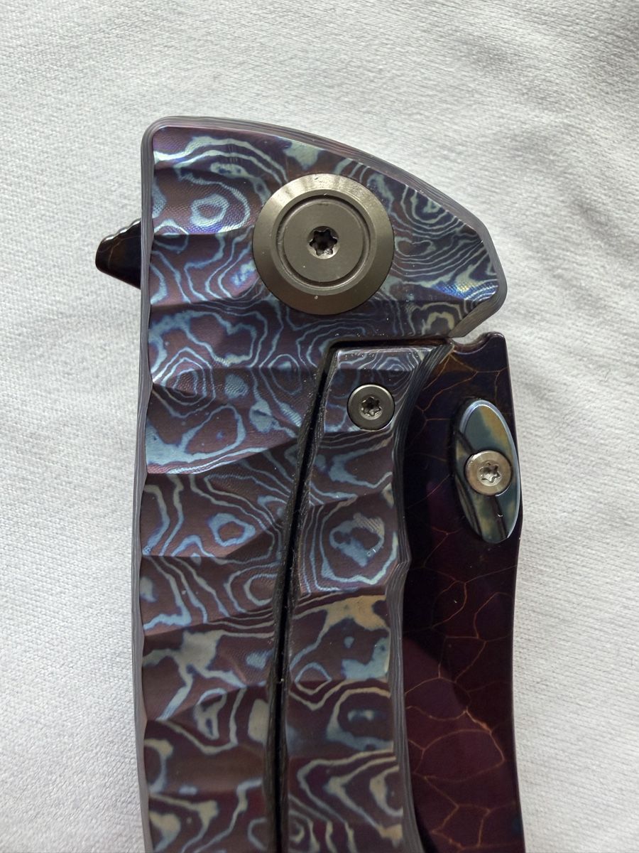 Taschenmesser: Knife Maxace Corvus Timascus Dragonskin – Neu (gemäss Beschreibung) aus Affoltern am Albis von gpi_q8jk 5