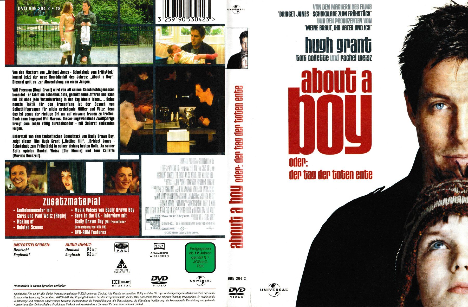 Tutti i DVDs: DVD - About a Boy oder: Der Tag der toten Ente – Usato da Langnau am Albis venduto da MediaRescuerKeLoX