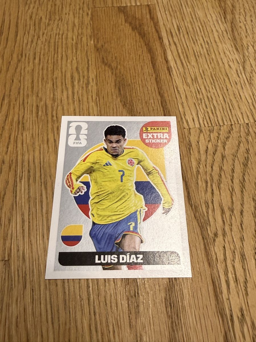 Panini Carte collezionabili: Panini WM 2026 - Extra Sticker - Luis Diaz - SILVER – Nuovo (secondo la descrizione) da Bassersdorf venduto da AA99