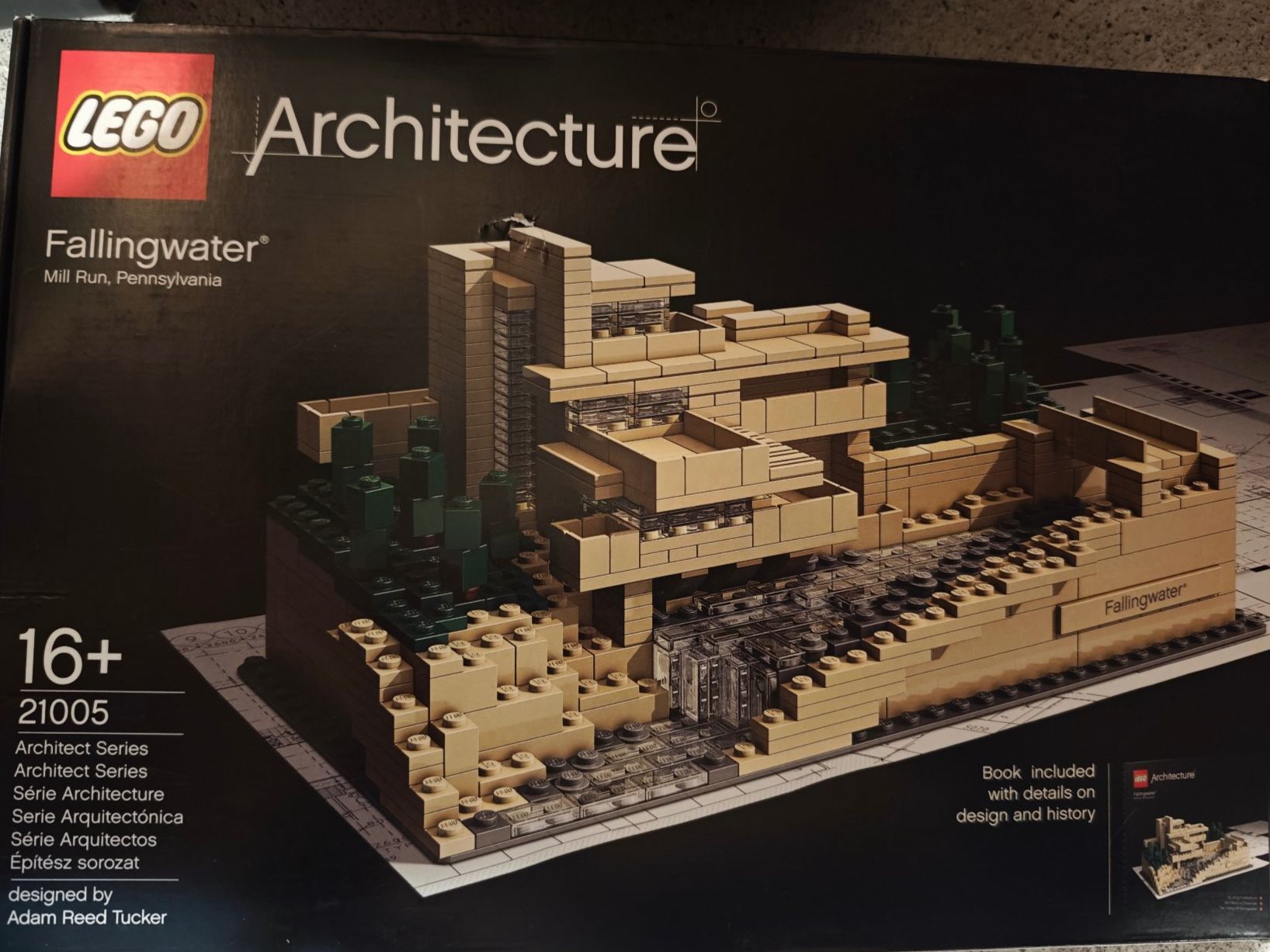 Lego Kit di costruzioni: Lego Architecture, Set 21005, Fallingwater – Usato da Pfaffhausen venduto da seppentony