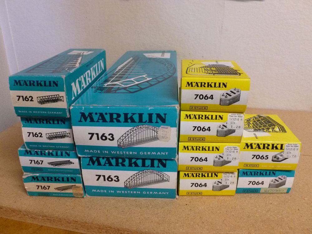 Märklin Trains électriques: Märklin Blechartikel – D'occasion à Oberbipp par Vifu 6