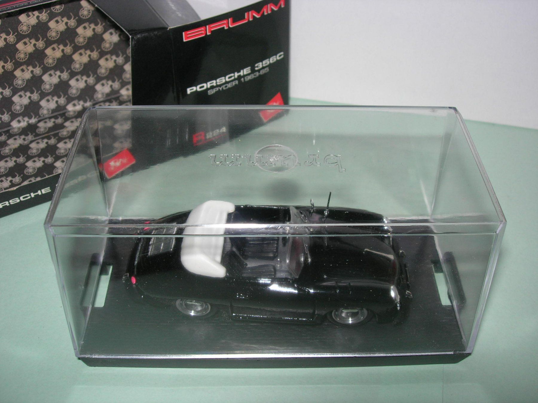Porsche Modellini d'auto: Porsche 356C Spyder 1963-65  * Brumm 1:43 – Nuovo e nell'imballaggio originale da Hornussen venduto da Amw 4