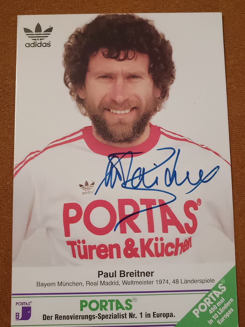 Autographes: Paul Breitner – D'occasion à Menziken par Artographs