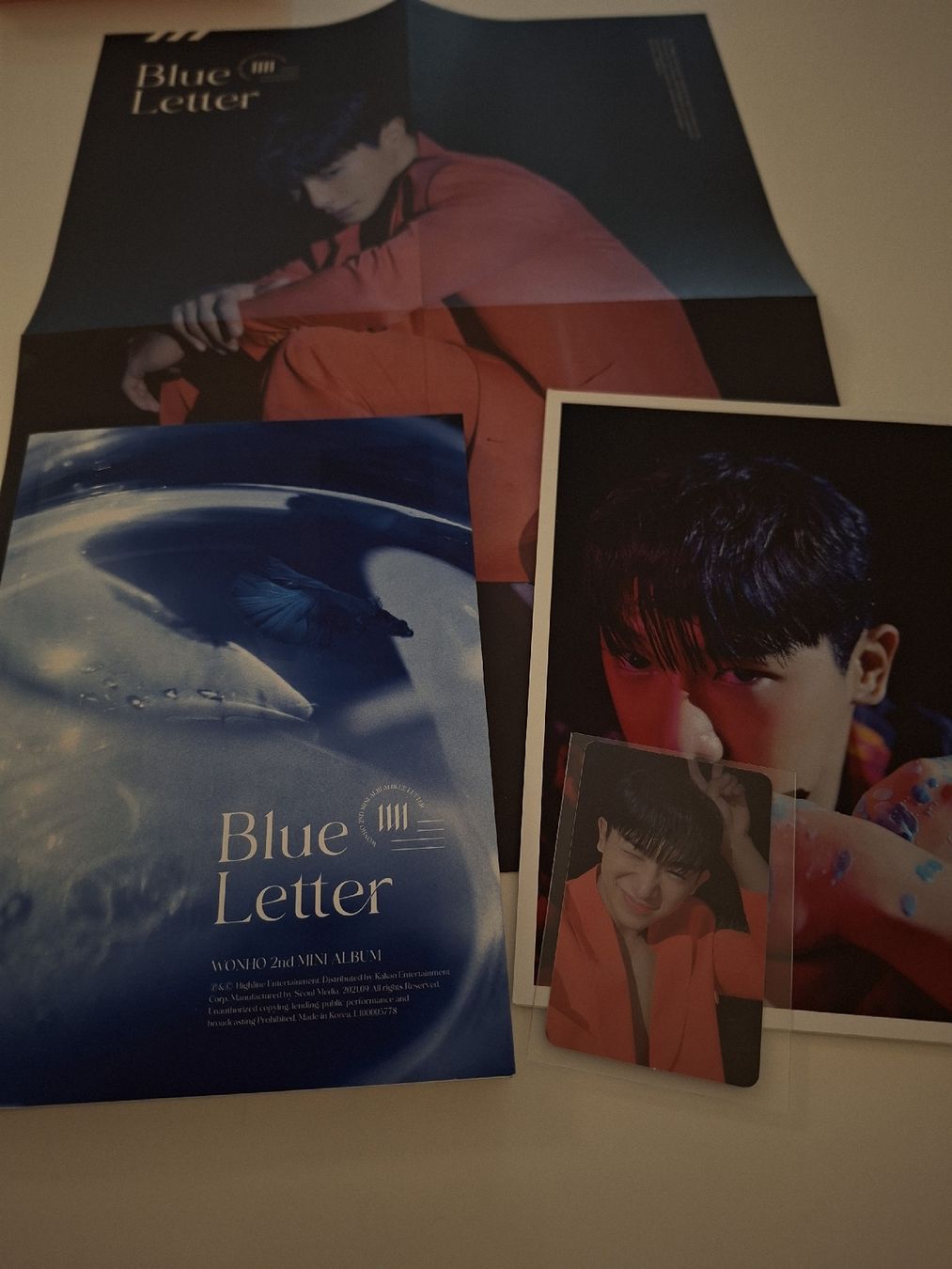 CD: Wonho - Blue Letter – Nuovo (secondo la descrizione) da Chur venduto da mal_ld6s 1