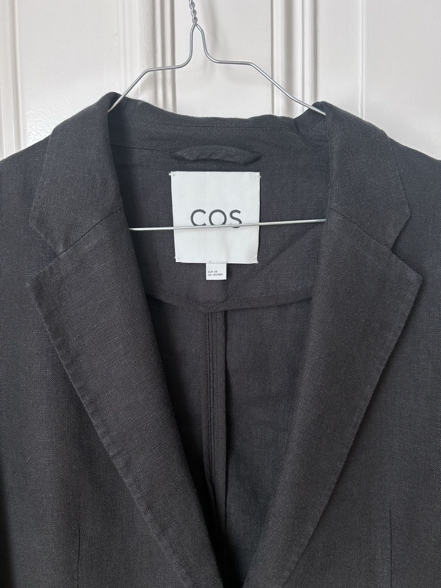 Cos Giacche: Veste lin noir COS 38 – Usato da Genève venduto da Sarahchge 1
