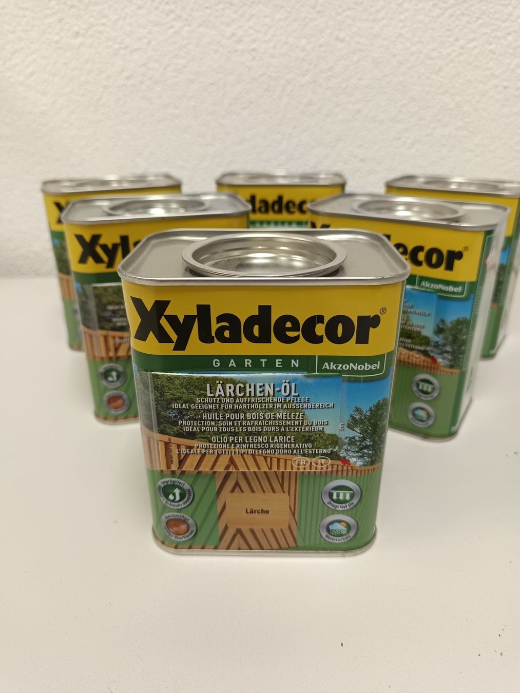 Farben: 4.5L Lärchen-Öl Xyladecor – Neu und originalverpackt aus Rüthi (Rheintal) von Balty