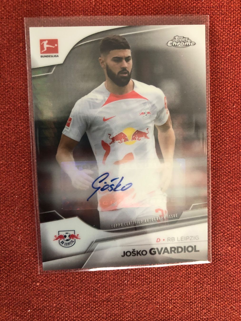 Topps Sammelbilder & Trading cards: Topps Chrome Josko Gvardiol Autogramm /165 – Gebraucht aus Wangenried von Garagara