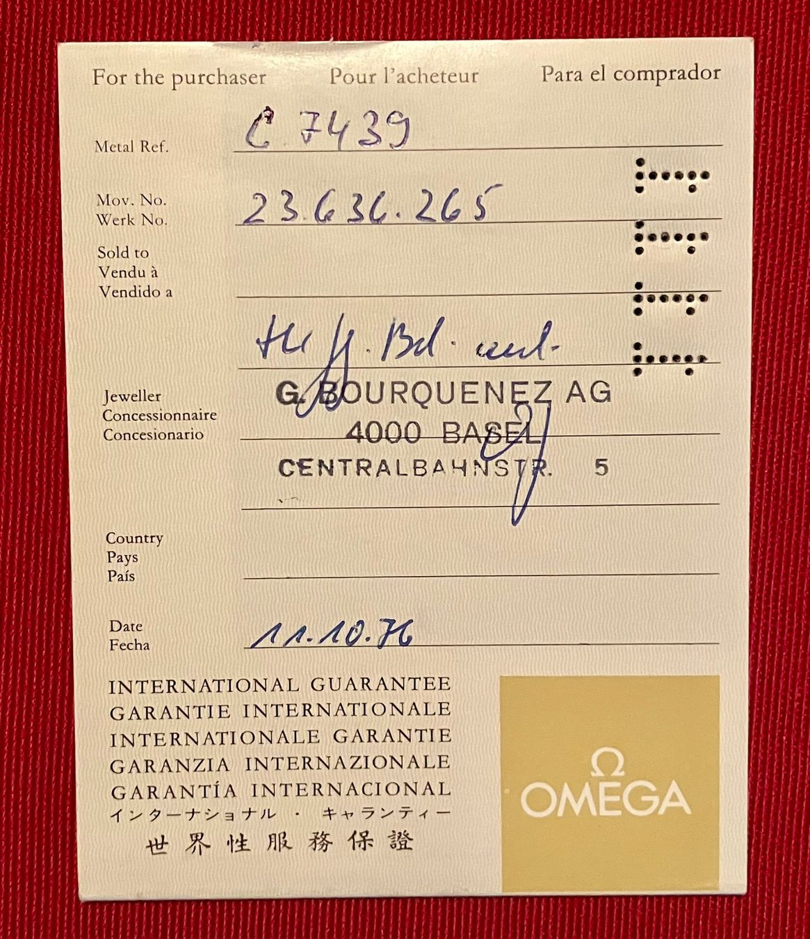 Omega Orologi: Omega Constellation Gold 18 kt. – Usato da Reinach BL venduto da dchus 7