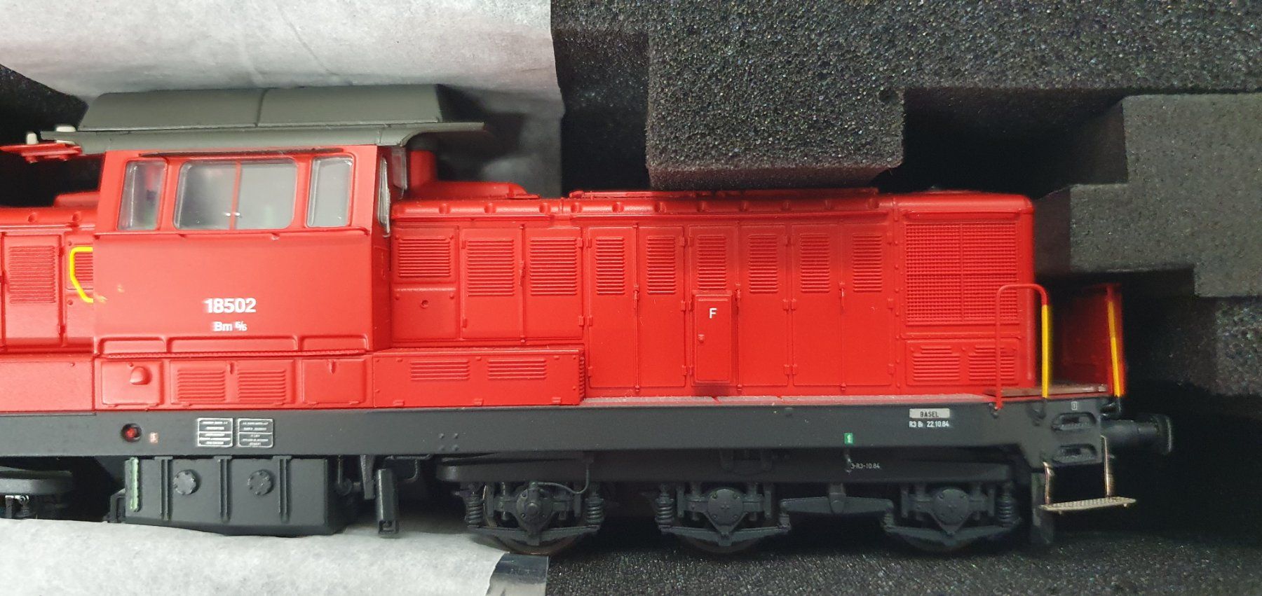 LS Models Trains électriques: LS Modeis 17007 SBB Bm 6/6  18502 rot mit ESU Decoder – Neuf (Voir description) à Würenlos par juruth 4
