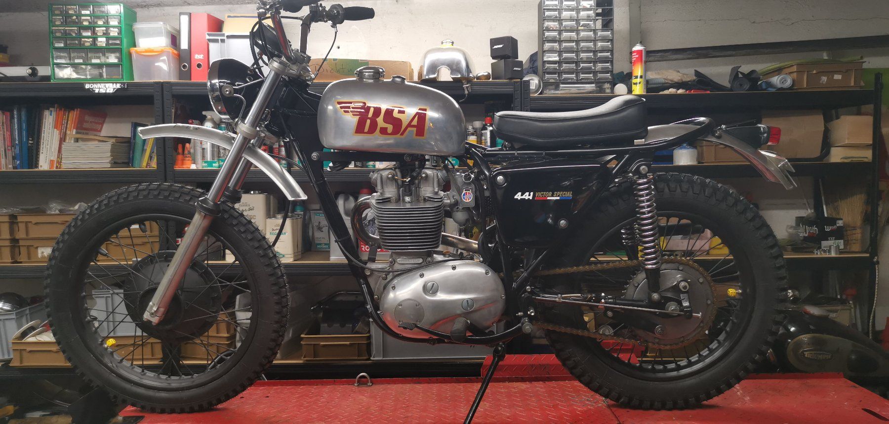 Enduro: BSA B441 Victor Special – Usato da Trimbach venduto da ZweirAdler 3