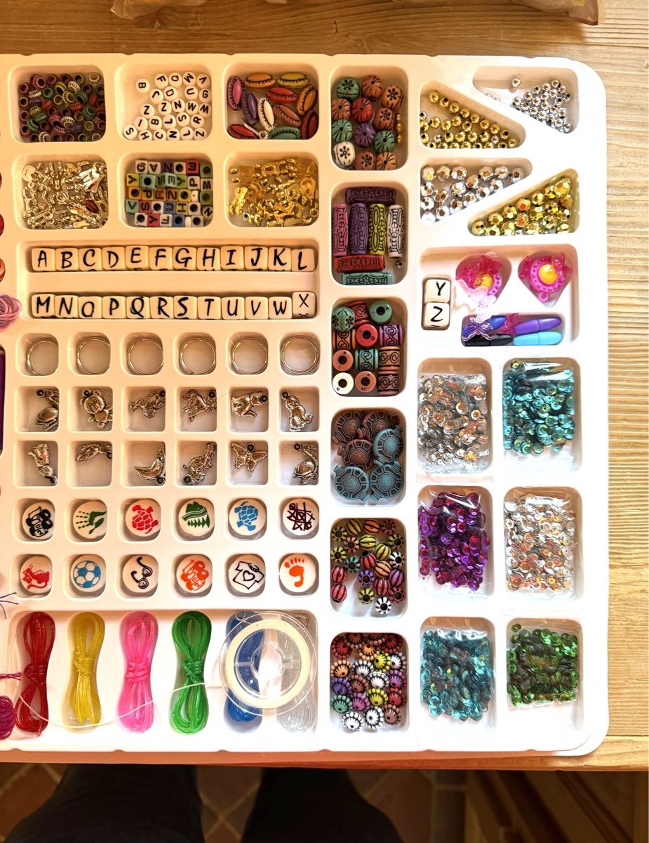 Perle (finte): 2 kits de perles-bricolages – Nuovo (secondo la descrizione) da Genève venduto da flocon06