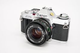 (KOPIE) Canon AV-1 Kamera 50mm Objektiv