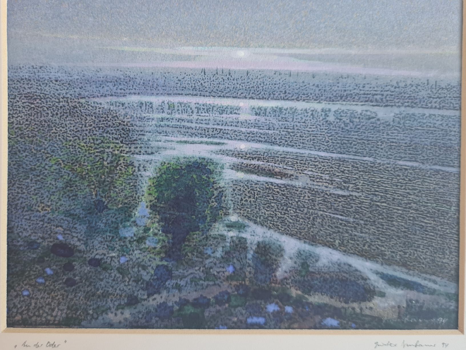 Tableaux: Günter NEUBAUER - An der Oder – D'occasion à Hünibach par sokothu 7