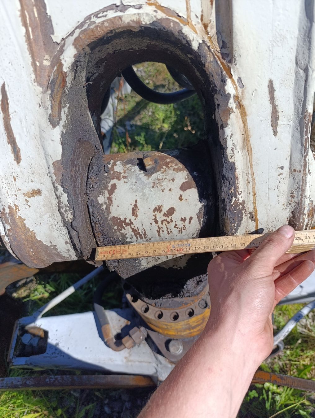 Pinze: Holzgreifer Holzzange O&K Radbagger – Usato da schangnau venduto da kobeli1 5