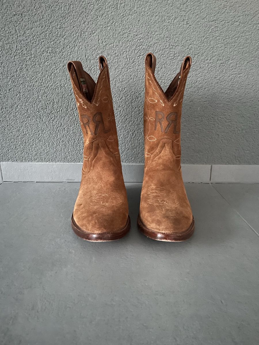 Scarpe da uomo: Double RL RRL Western Cowboy Boot Stiefel – Usato da Flawil venduto da JamesDon 1