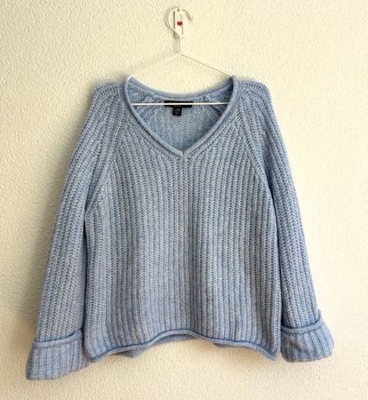 Strickpullover blau